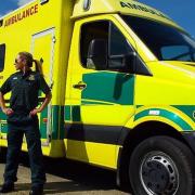 Mary Roweth has praised paramedics at the East of England Ambulance Service as a quick response time helped her husband recover from a fall.