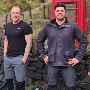 Firefighters Jon Yarnold, Harry Clarke, Chris Dunham and Alex Blanchard took on Pen y Fan, one of Britain's highest mountains, for charity.