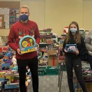 The Salvation Army, Wisbech, making a difference at Christmas. Volunteers packing 114 Christmas hampers