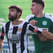 Dylan Edge (left) scored for Wisbech in their 3-1 defeat at Coleshill Town.