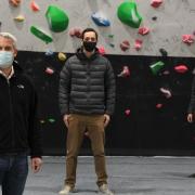 MP Steve Barclay visited the “very impressive” newly opened 8,000sqft indoor rock climbing centre in Wisbech, Fenrock.