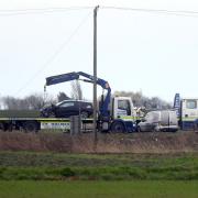 Motorists escaped life-threatening injuries after a three-vehicle crash on the A47. All three vehicles were recovered following the collision.