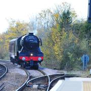 The Flying Scotsman shoots through March rail station in 2017 Improvements to start in 2021 will mean the station itself is upgraded, with new facilities and an extended car park. PHOTO: Harry Rutter