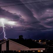 Lightning in St Neots overnight between Wednesday and Thursday (May 18-19)