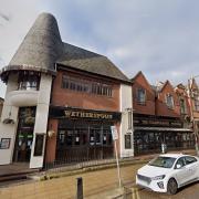 An argument erupted in The College Arms Wetherspoons pub on July 9 last year.