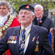 The 2019 Remembrance Day parade ceremony in March.