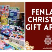 The Fenland Neighbourhood Policing Team are running the appeal to get gifts for children in need.