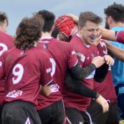 March Bears players come together during their win over St Neots II.