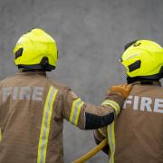 A caravan fire spread to outbuildings in Iretons Way, Chatteris, on Sunday July 30.