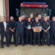 Firefighters at Chatteris scooped a national recycling award.