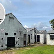 The buildings include a dance hall visited by the legendary Glenn Miller.