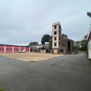 The disused fire station in St Mary's Street.