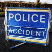 Two cars collided at Sixteen Foot Bank, soon after a van became stuck under the bridge at Stonea, on April 22.