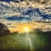 Gerry Brown took his image of an Autumn sky at Warboys.