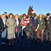 Jockey Gavin Sheehan’s performance in the saddle as ‘phenomenal’ at Huntingdon.