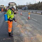 “Respect our roadworkers” - that’s the message from National Highways noting a rise in abuse on the eastbound A14 near Newmarket following significant flooding.