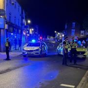 The fight happened outside The Griffin pub in March High Street on May 27.