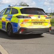 A BMW was seized in Bridge Street, Chatteris, after the driver was seen acting suspiciously and paying too much attention to police.