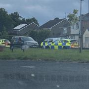 Police and fire crews were called to Newgate Street in Doddington on June 18.