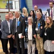 Steve Barclay with the Conservative team.