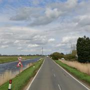 The B1098 Sixteen Foot Bank in Christchurch, Wisbech will be closed overnight today (July 15) and tomorrow (July 16).