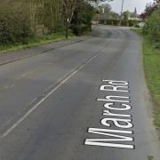 Two vehicles were involved in a collision in March Road, near Wimblington, on July 15.