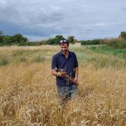 Luke Abblitt on his farm