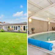 This Victorian home with a pool in Clarkson Avenue, Wisbech, is currently on sale for £700,000.