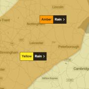 The Met Office issued the yellow waning, which is in force from 12am today (September 23) until 11.59pm. 