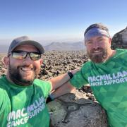 Phillip Karrwowski and Ryan Nottage will conquer the Three Peaks Challenge in July 2025.