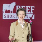 HRH the Princess Royal at Pode Hole development day