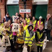 Brownies get first class rail safety message thanks to the Hereward Community Rail Partnership