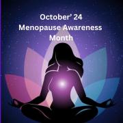 October is menopause awareness month.