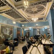 Inside new Turkish restaurant F&S Majestic, which is opening at the former Natwest bank in Broad Street, March. 