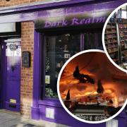 Dark Realms in Market Street, Wisbech, officially relaunched on October 5