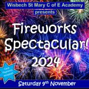 Wisbech St Mary fireworks to feature more than 1,600 fireworks