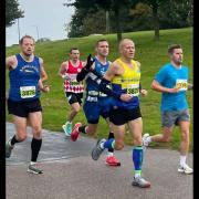 Steve Beasley from March AC completed his first marathon.