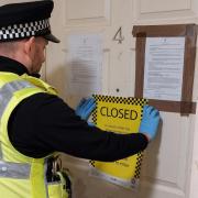 Flat 4 Compass House in Bridge Street, Chatteris, has been closed by police following concerns around anti-social behaviour (ASB).