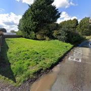 The site of the proposed bungalow in Emneth