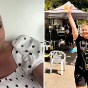 Georgia Kennedy six weeks post-chemo and on her travels post-treatment