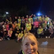 More than 40 runners joined forces to run and walk around Wisbech to raise awareness of the #LiftTheCurfew @This Girl Can project.