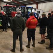 The MP for North East Cambridgeshire, Steve Barclay, met with Fenland farmers ahead of today's protest in London against inheritance tax.