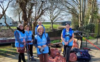 Members of the March RiverCare Group.