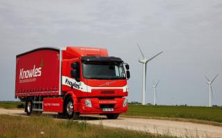 Knowles Transport, which has depots in Wimblington and Wisbech, is one of the first hauliers in the country to run an electric truck with zero-emission delivery capability.