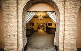 The Italian Garden Room at Old Chapel Farm on Eldernell Lane in Coates.