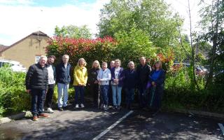 Celebrating Civic Day on the site of a former jetty.