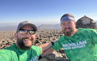 Phillip Karrwowski and Ryan Nottage will conquer the Three Peaks Challenge in July 2025.