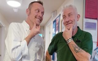 Heath and Jeff with their fledgling mo’s.